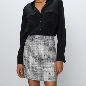 Aritzia Babaton Little Tweed Skirt - Size 00